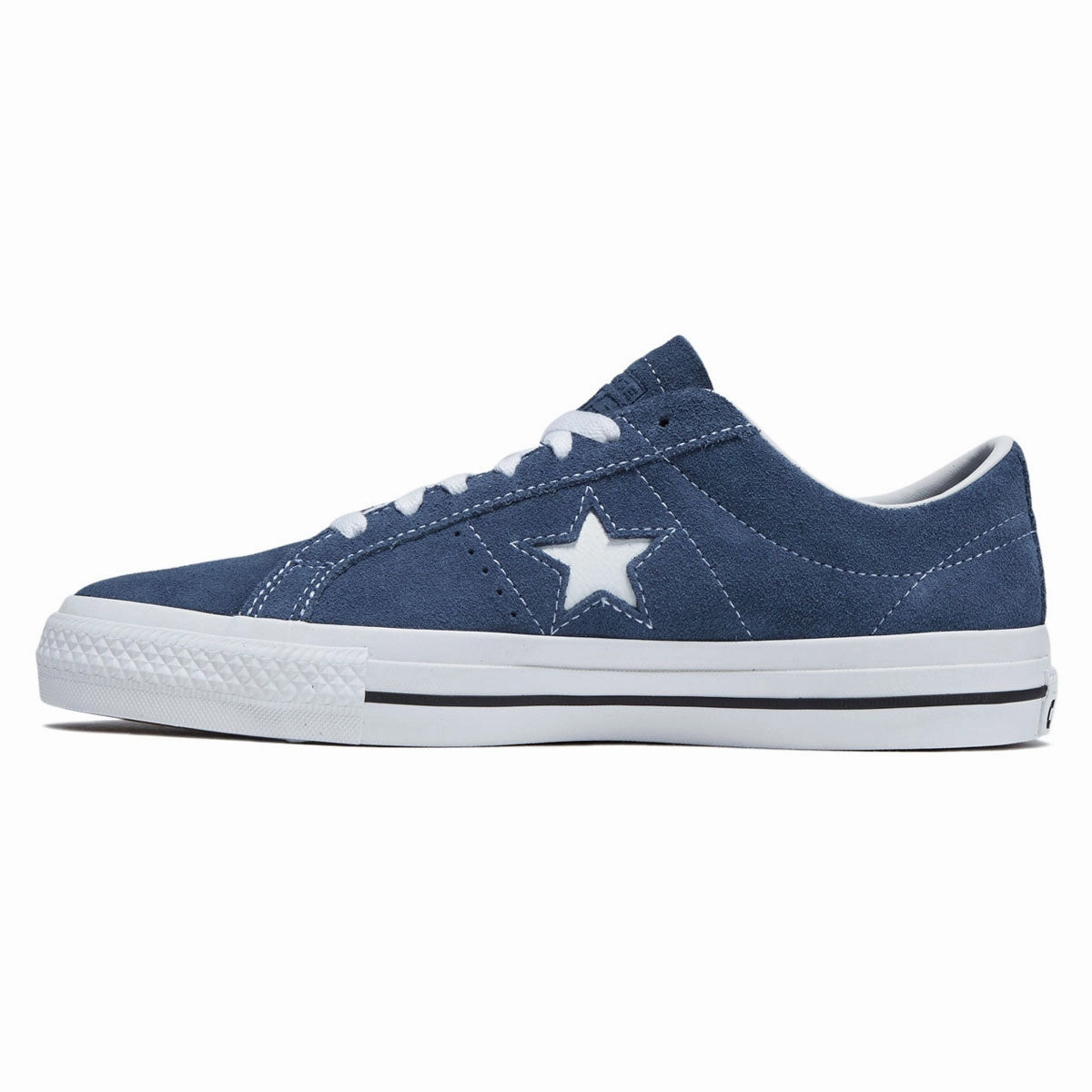 Converse One Star Pro Ox Shoes - Slacker Blue/Black/White Step Pulse