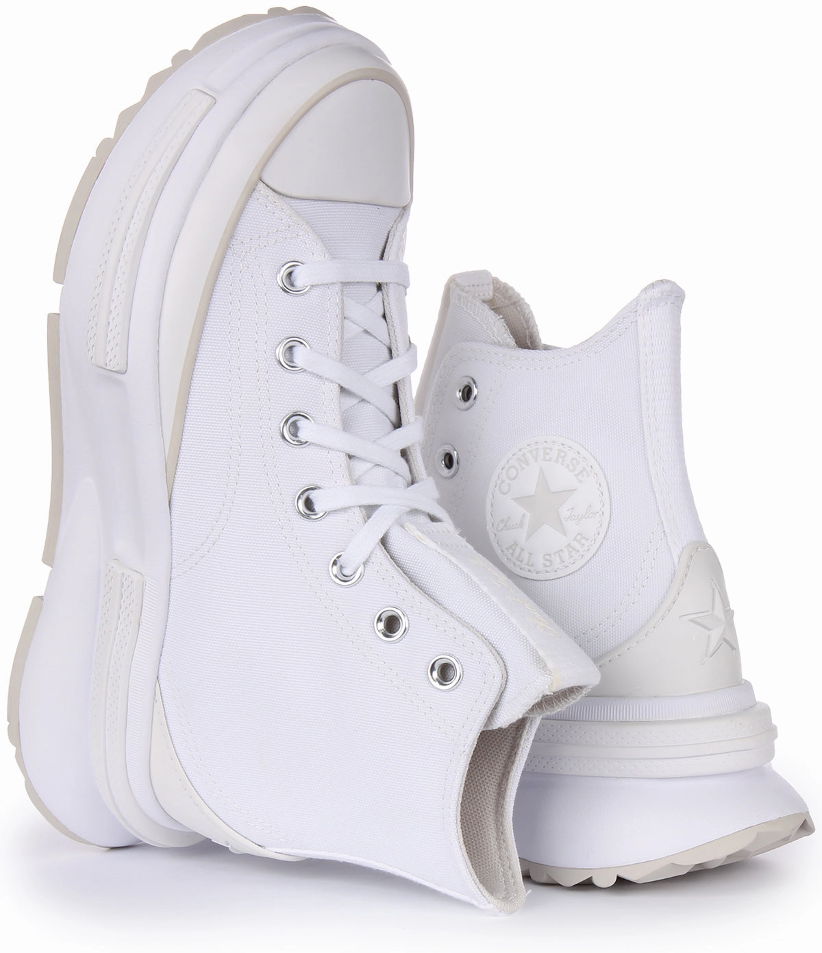 Converse Run Star Legacy CX A06021C In White Pink Blue Comfort foam