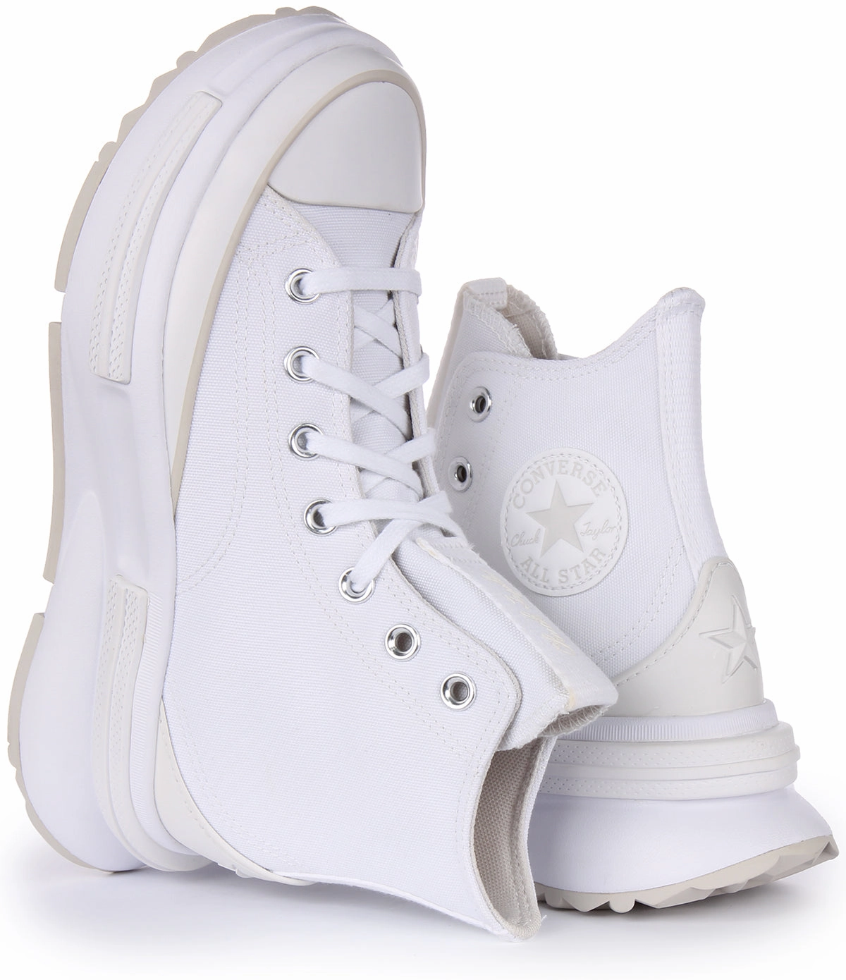 Converse Run Star Legacy CX A06021C In White Pink Blue Comfort foam