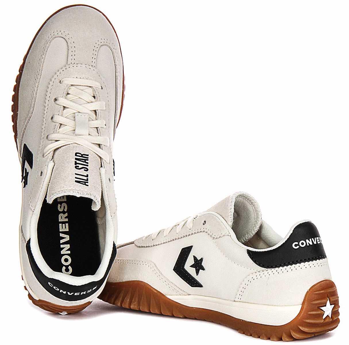 Converse Run Star Trainers A08262C In White Black Quick Step Comfort