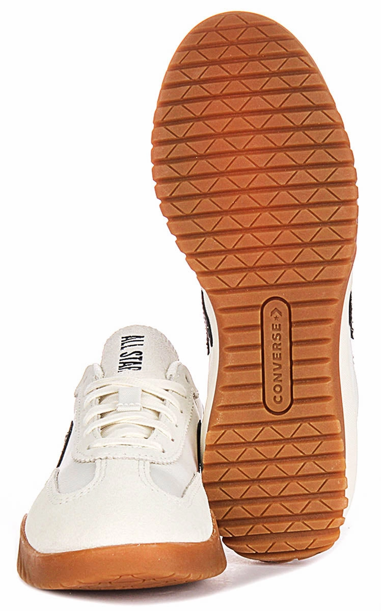 Converse Run Star Trainers A08262C In White Black Quick Step Comfort