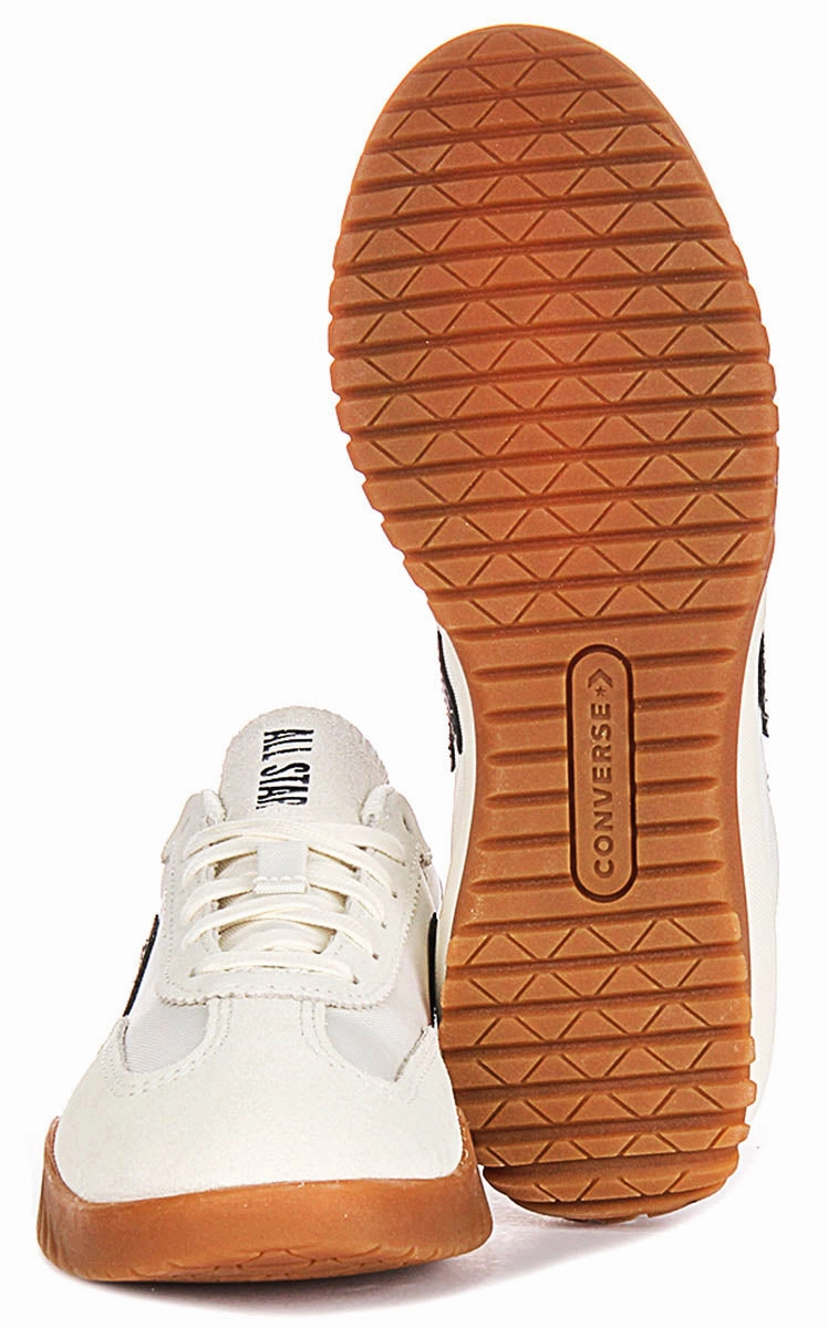 Converse Run Star Trainers A08262C In White Black Quick Step Comfort