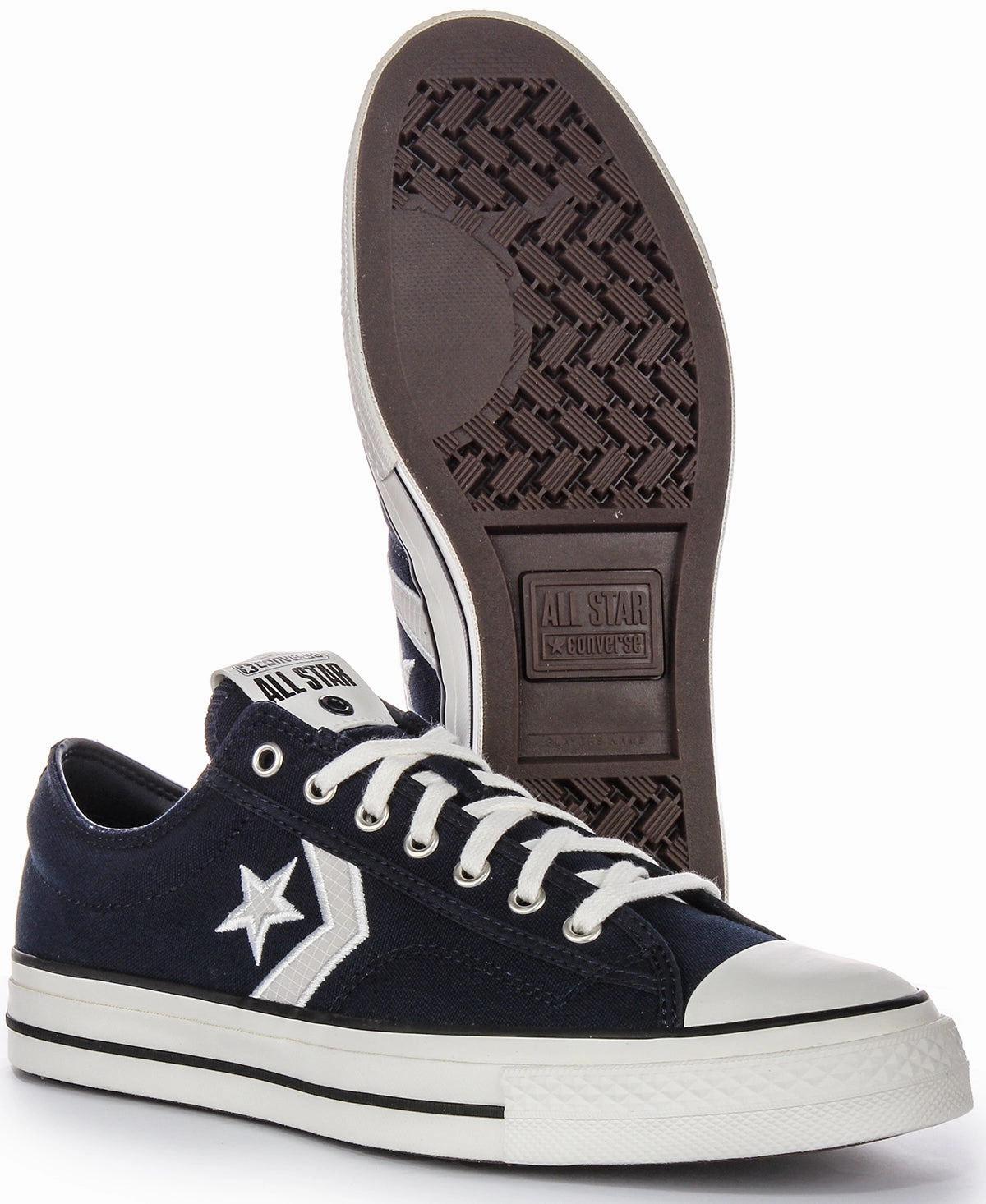 Converse Star Player 76 A07518C In Navy White Smooth Move