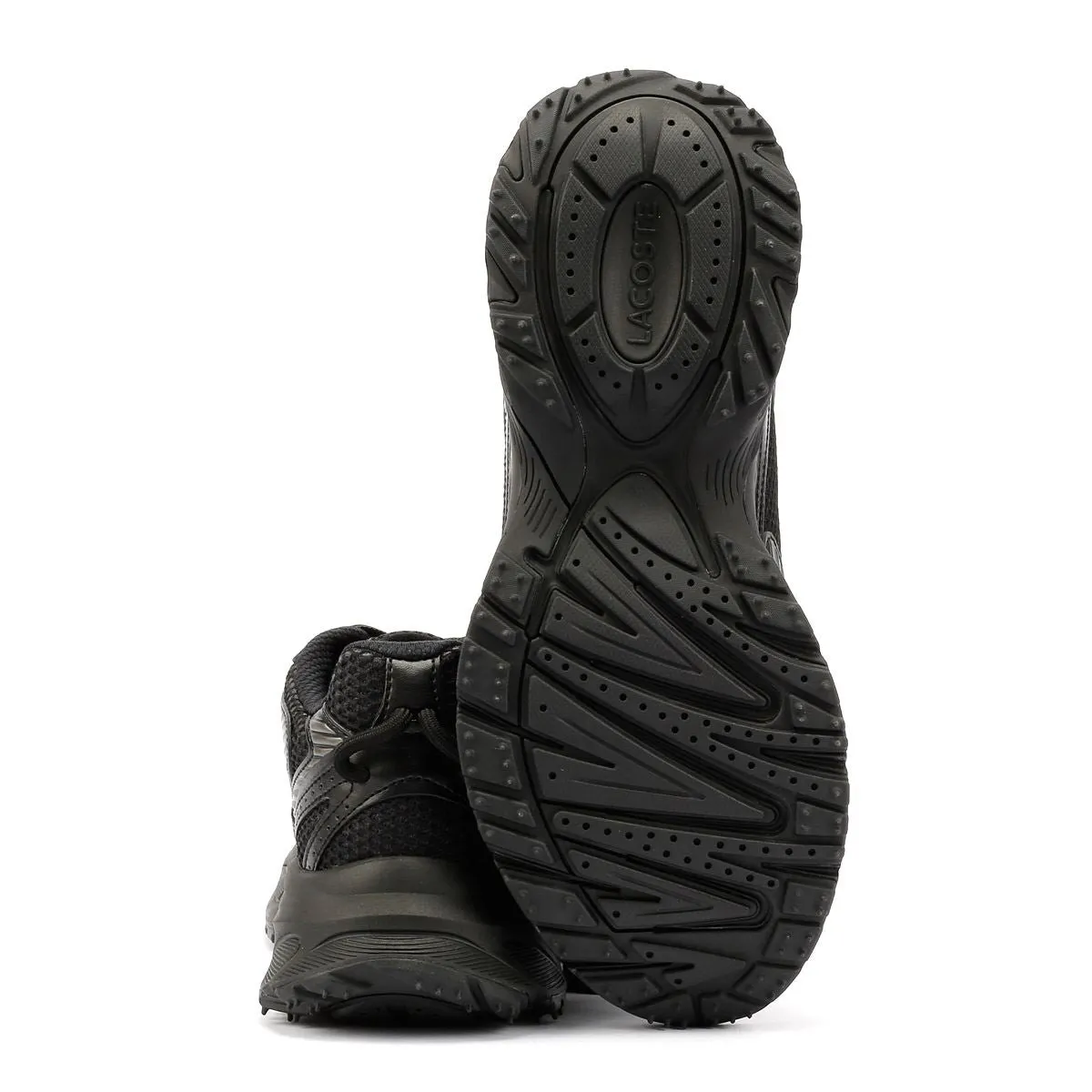 Cool Mesh Lacoste L003 Neo Shot Men's Black Trainers