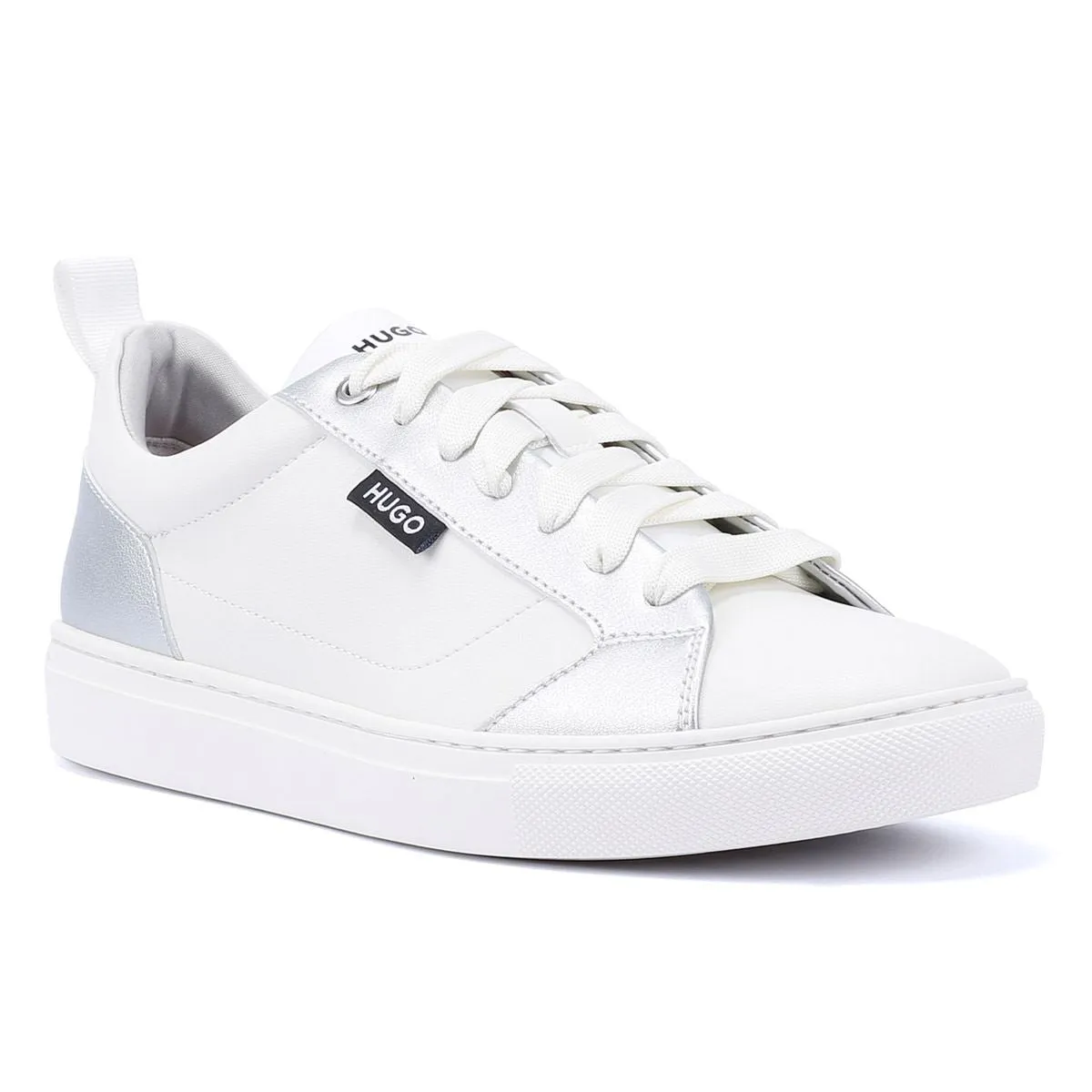 Cool Step Hugo Morrie Tennis Women's White/Silver Trainers