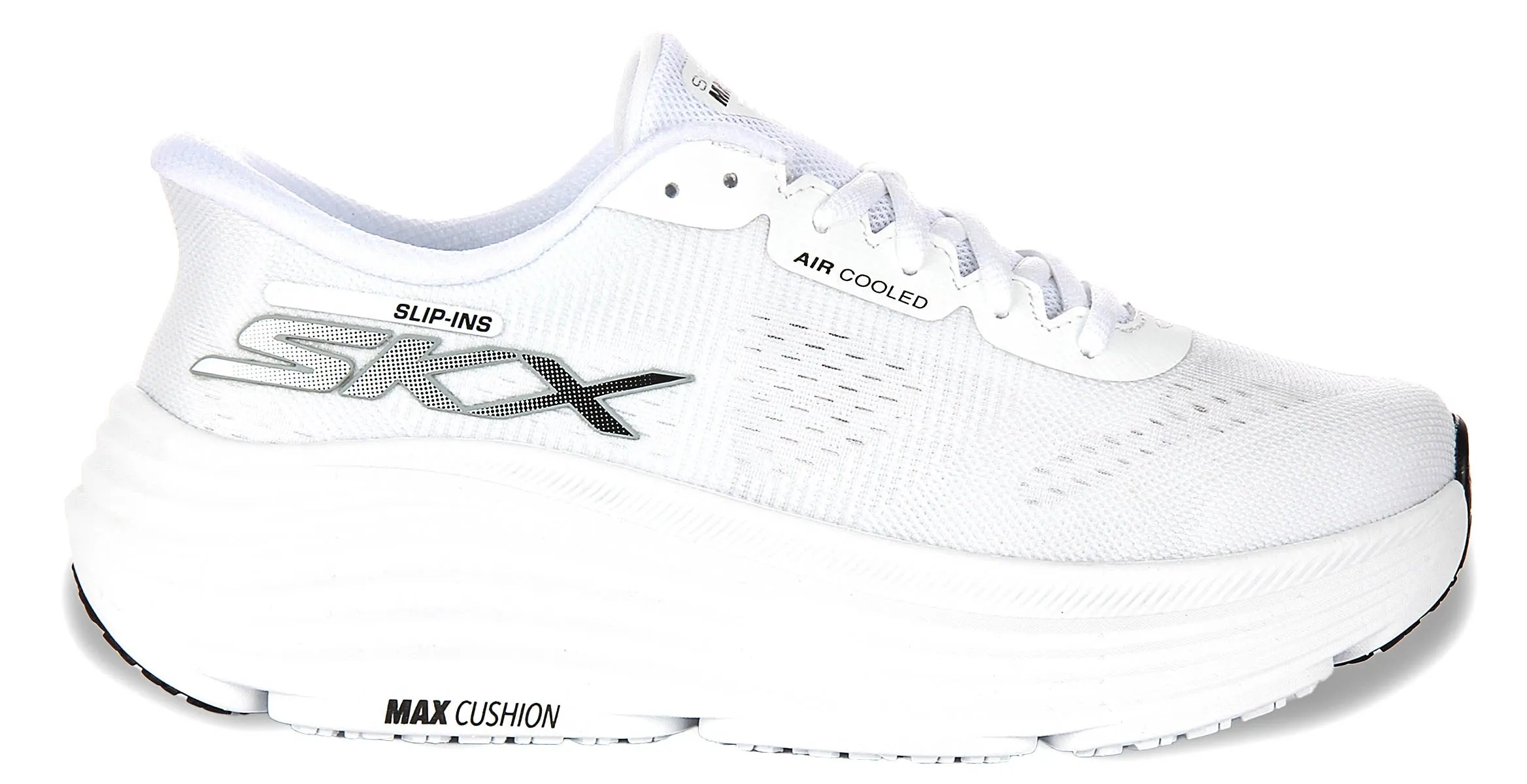 Cool Step Skechers Max Cushioning In White For Women