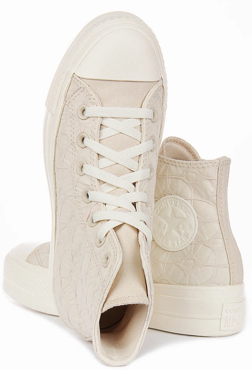 Cool Ease Converse All Star Lift A13523C In Textured Print For Women