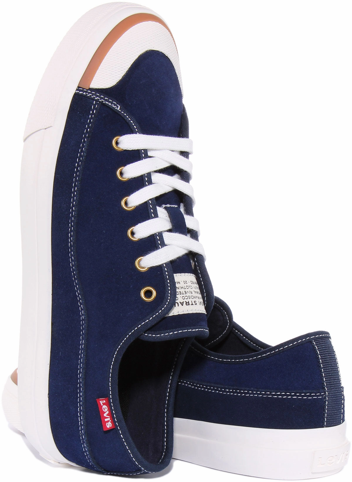 Cool Feel Levi's Square Low In Navy Blue For Men
