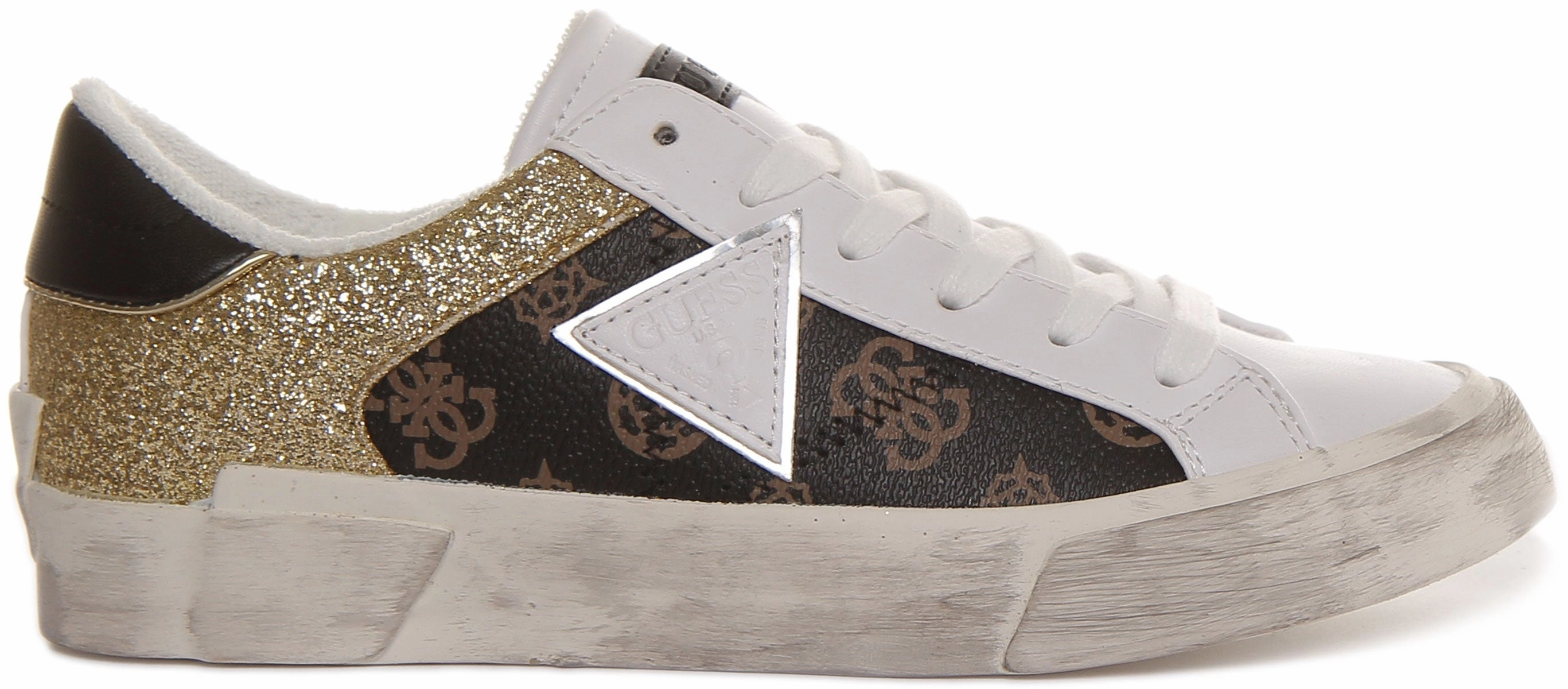 Cool Mesh Guess Fl5Wesfal12 In White For Womens