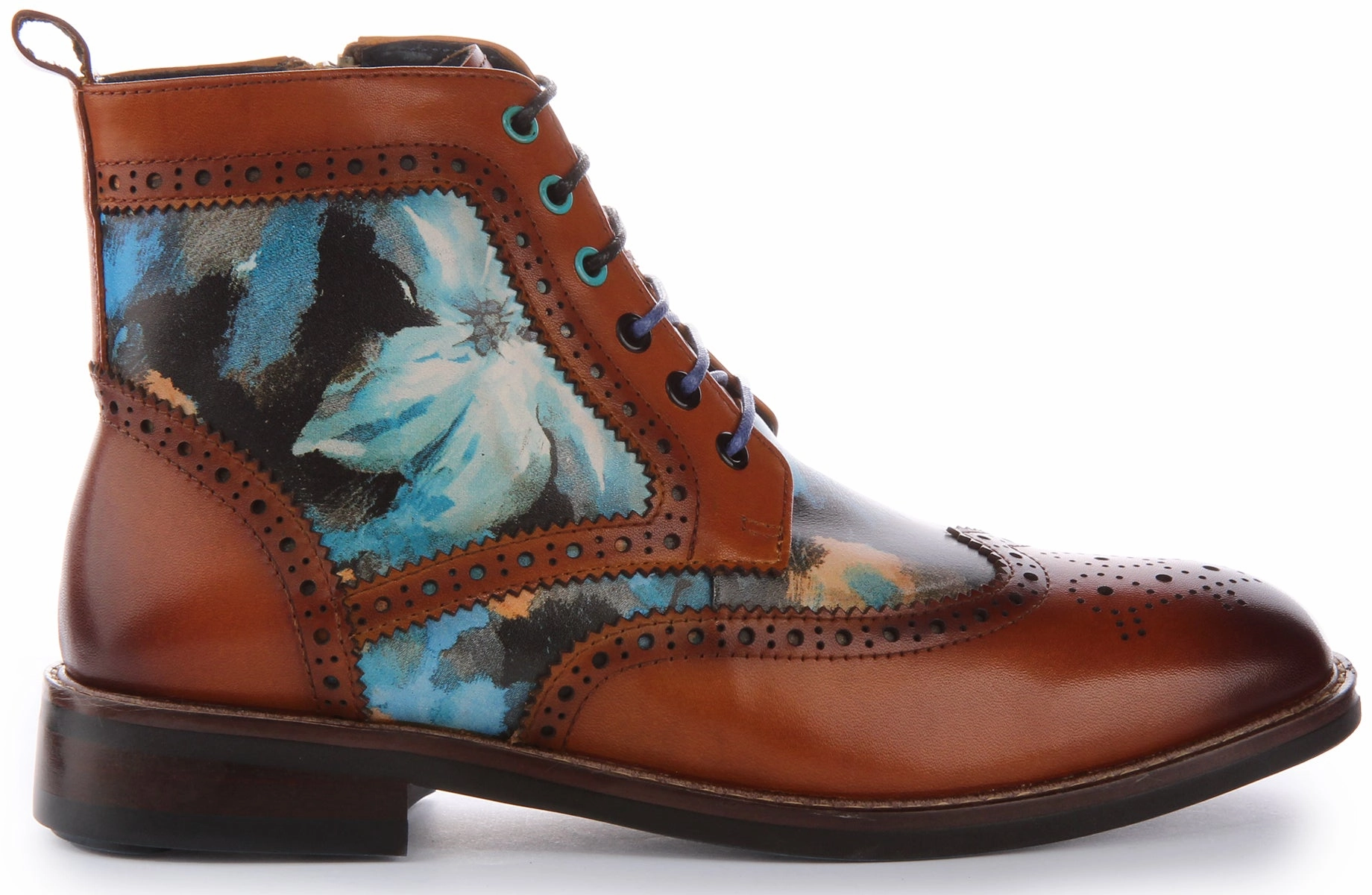 Cool Trek Justinreess England Hi Kennedy W In Brown Blue For Women