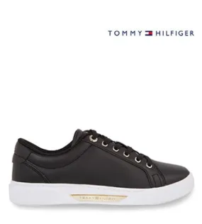 TOMMY HILFIGER COURT SNEAKER GOLD Tommy Hilfiger