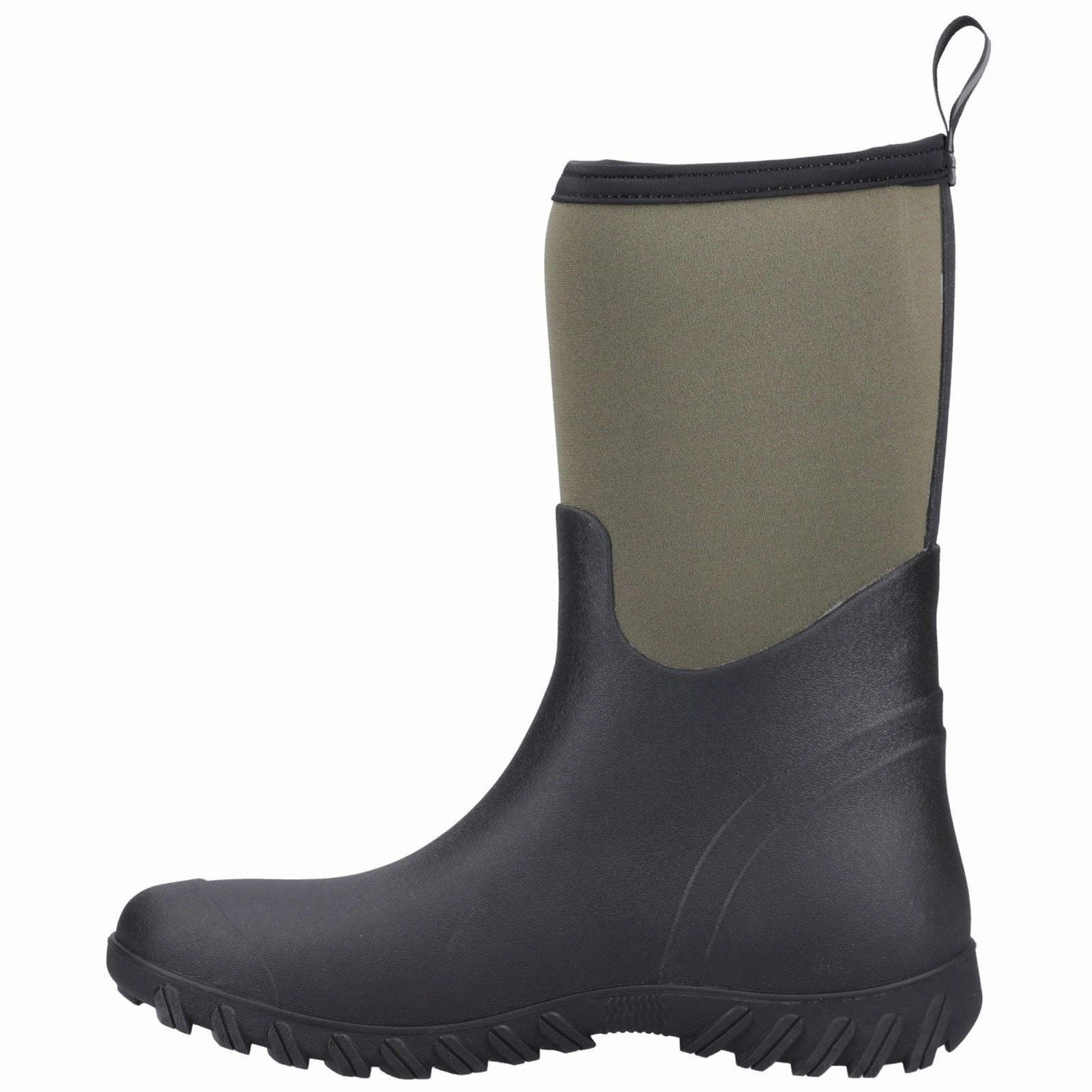 Cotswold Ashmead Rubber Women's Green Wellington Boots splash resistant