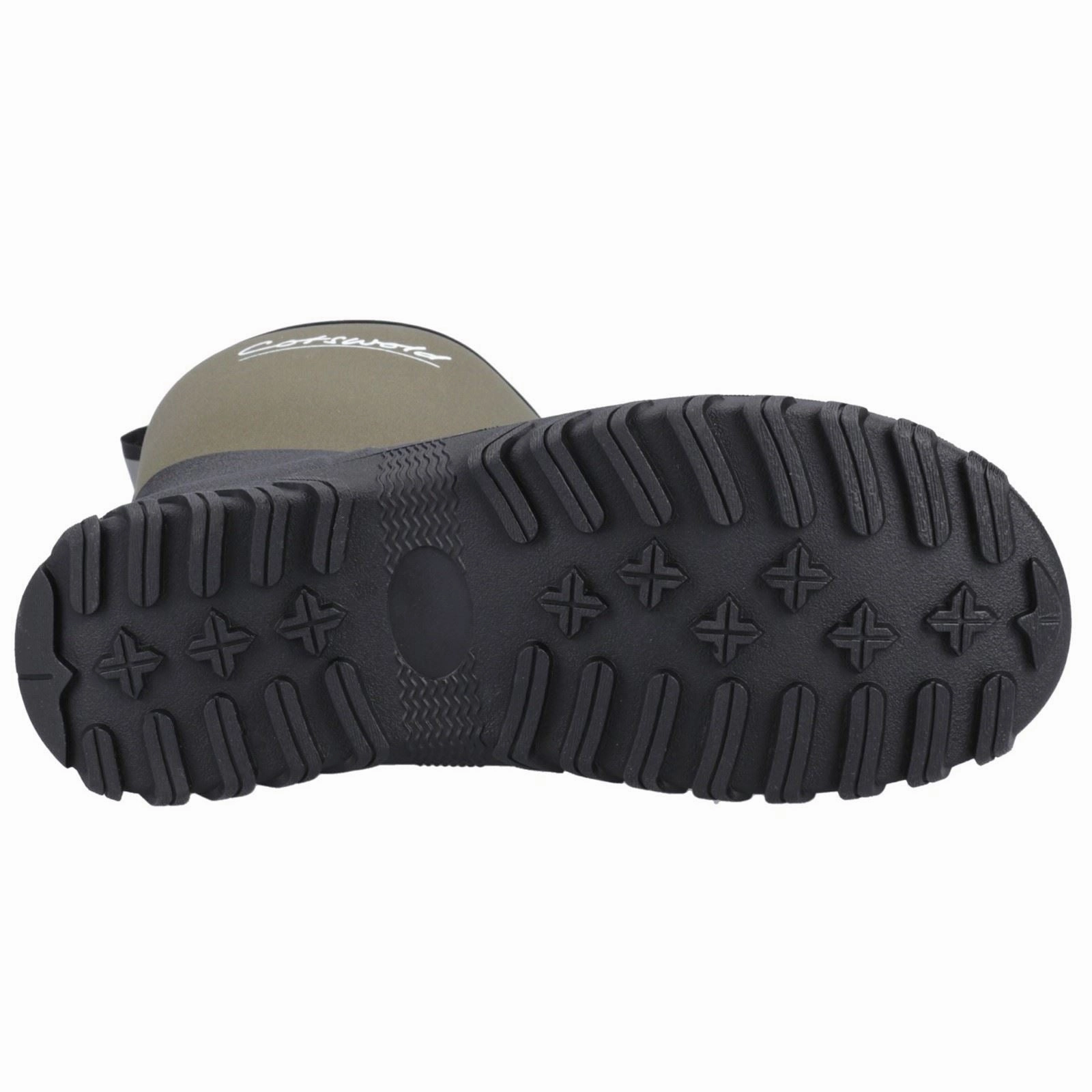 Cotswold Ashmead Rubber Women's Green Wellington Boots splash resistant