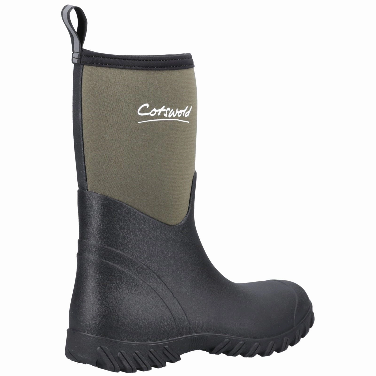 Cotswold Ashmead Rubber Women's Green Wellington Boots splash resistant