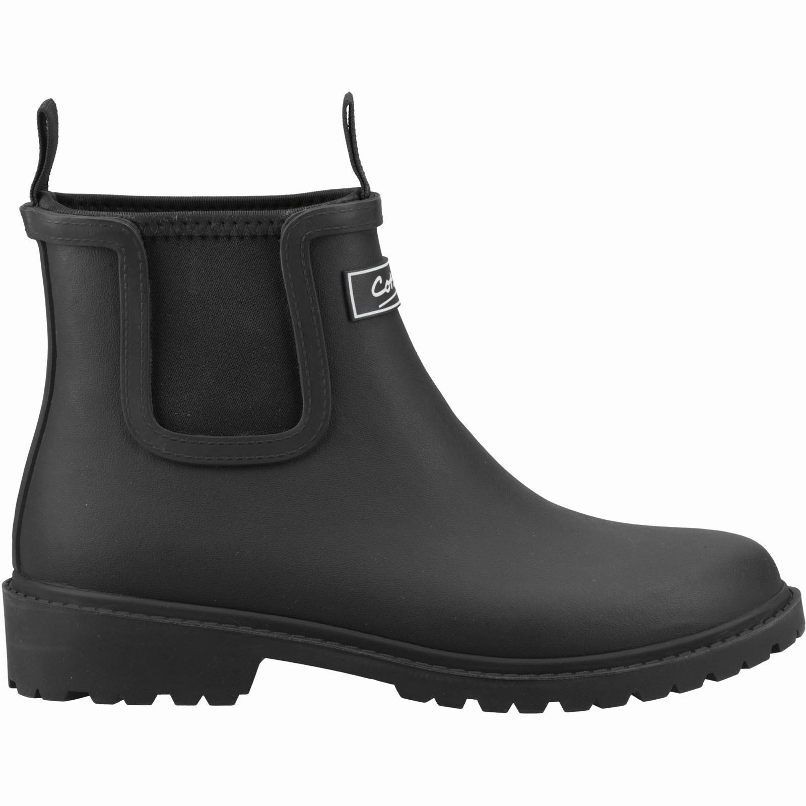 Cotswold Barton Synthetic Women's Black Wellington Boots Water Trek Max