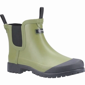 Cotswold Blenheim Rubber Green Wellington Boots Practical Boots for All Chilly Walk Protection