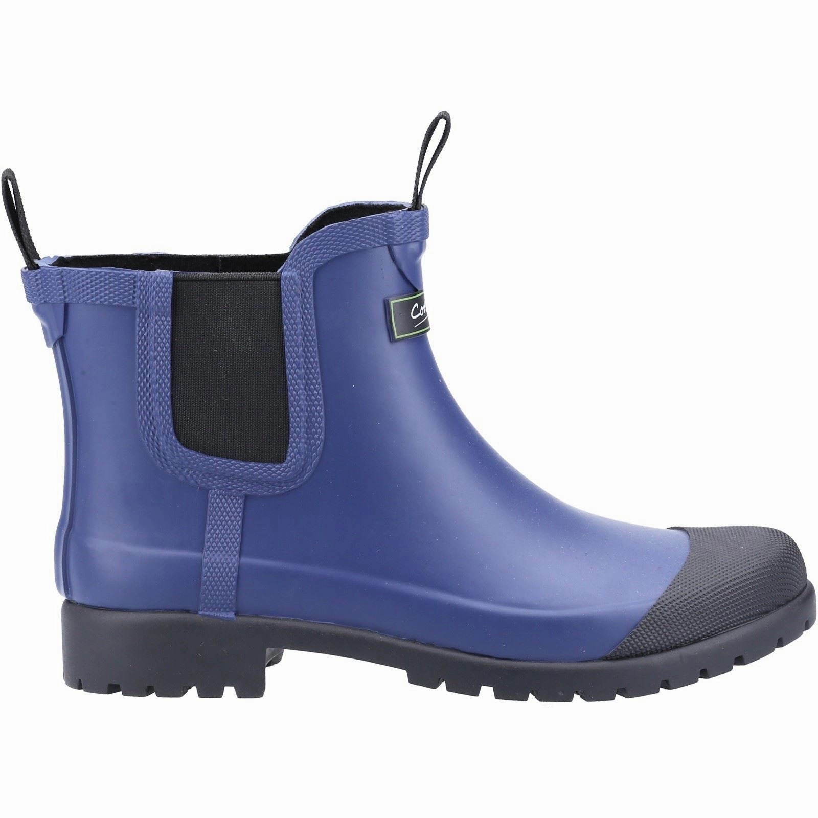 Cotswold Blenheim Rubber Navy Wellington Boots Dry Grip
