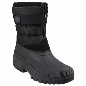 Cotswold Chase Black Wellington Boots Storm Shield Quick Fit Boots