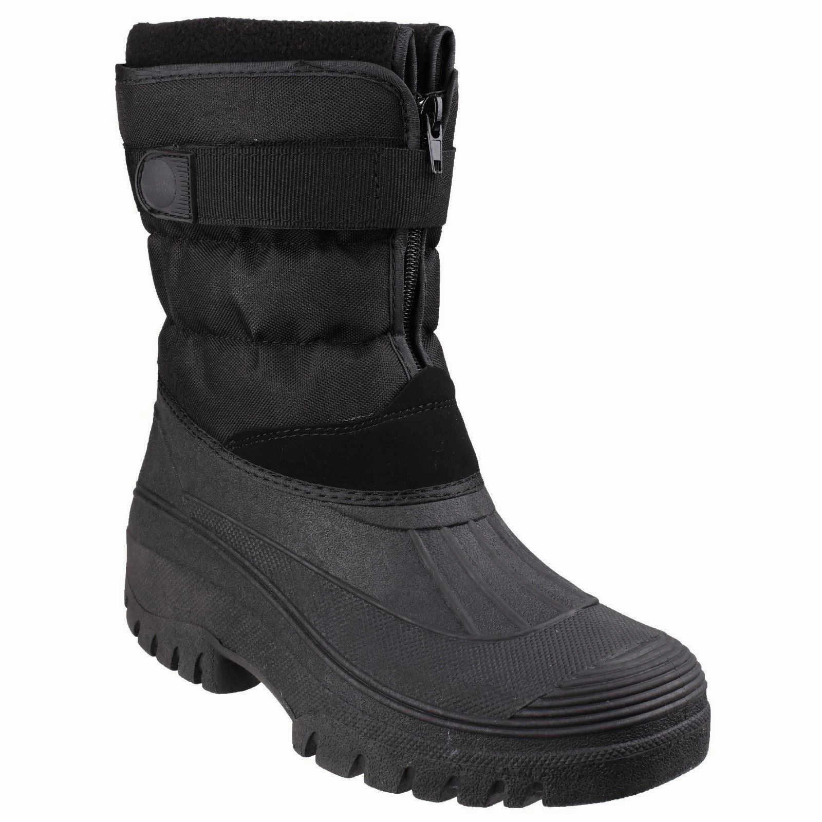 Cotswold Chase Black Wellington Boots Storm Shield Quick Fit Boots