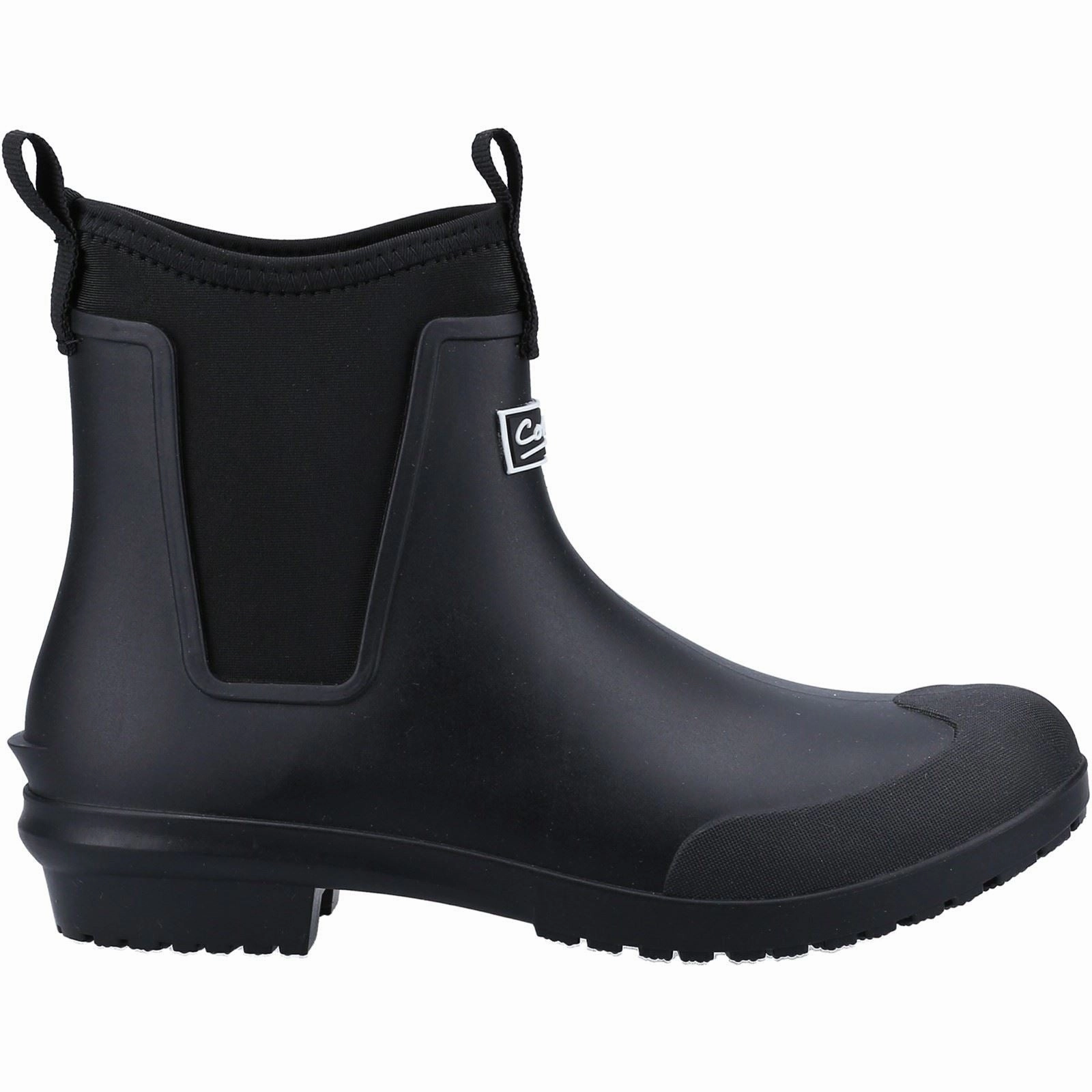 Cotswold Grosvenor Synthetic Black Wellington Boots Quick On