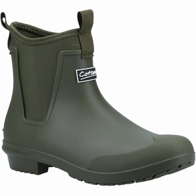 Comfy Walk Style Cotswold Grosvenor Synthetic Green Wellington Boots