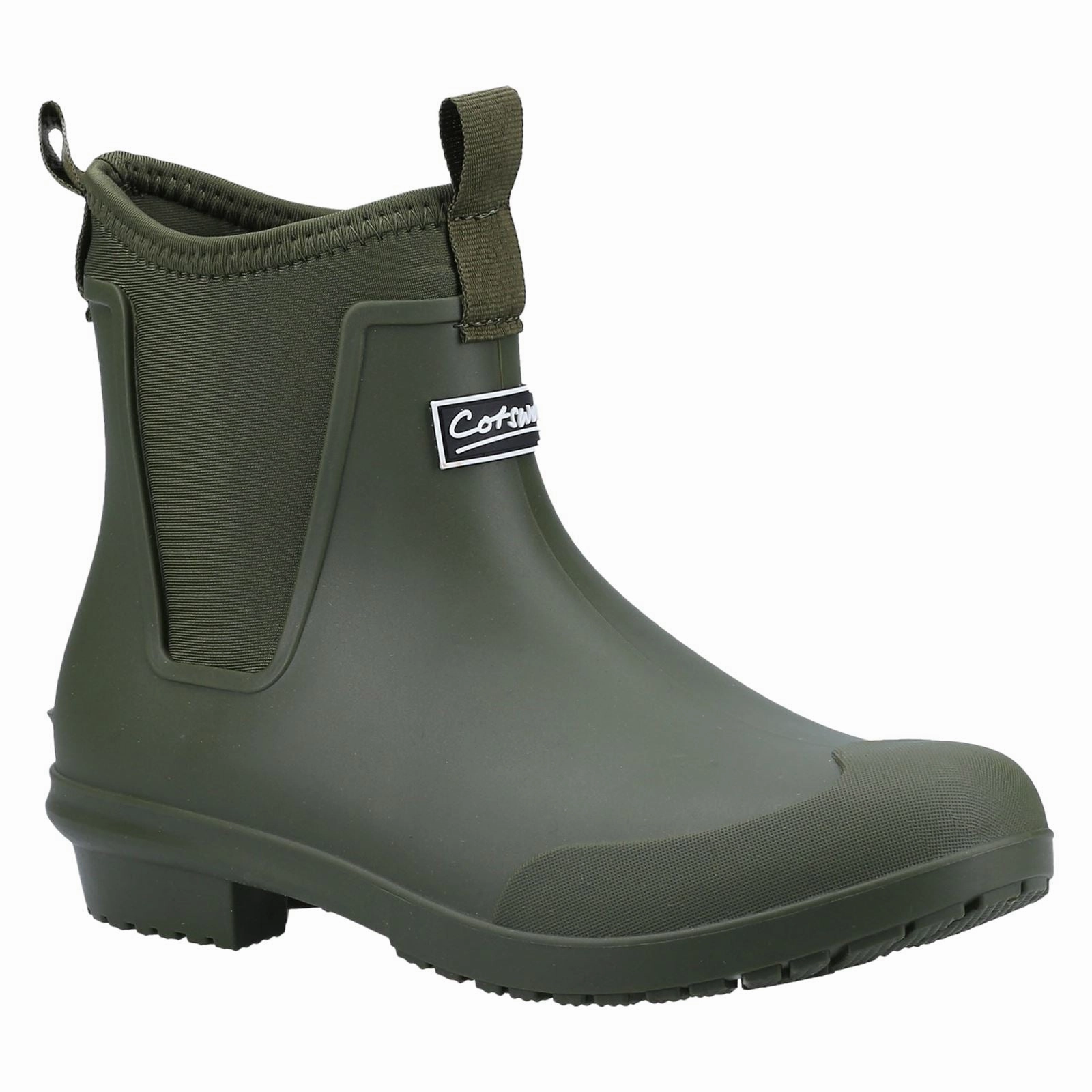 Cotswold Grosvenor Synthetic Green Wellington Boots Traction Grip Adventure