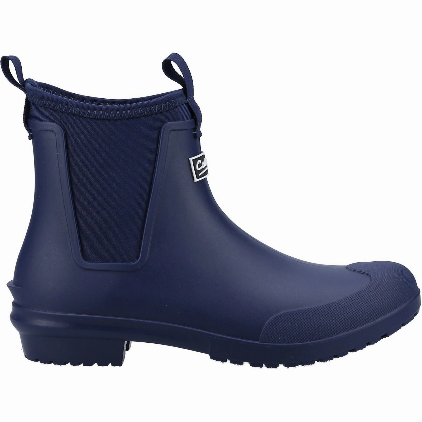 Cotswold Grosvenor Synthetic Navy Wellington Boots Quick Slip
