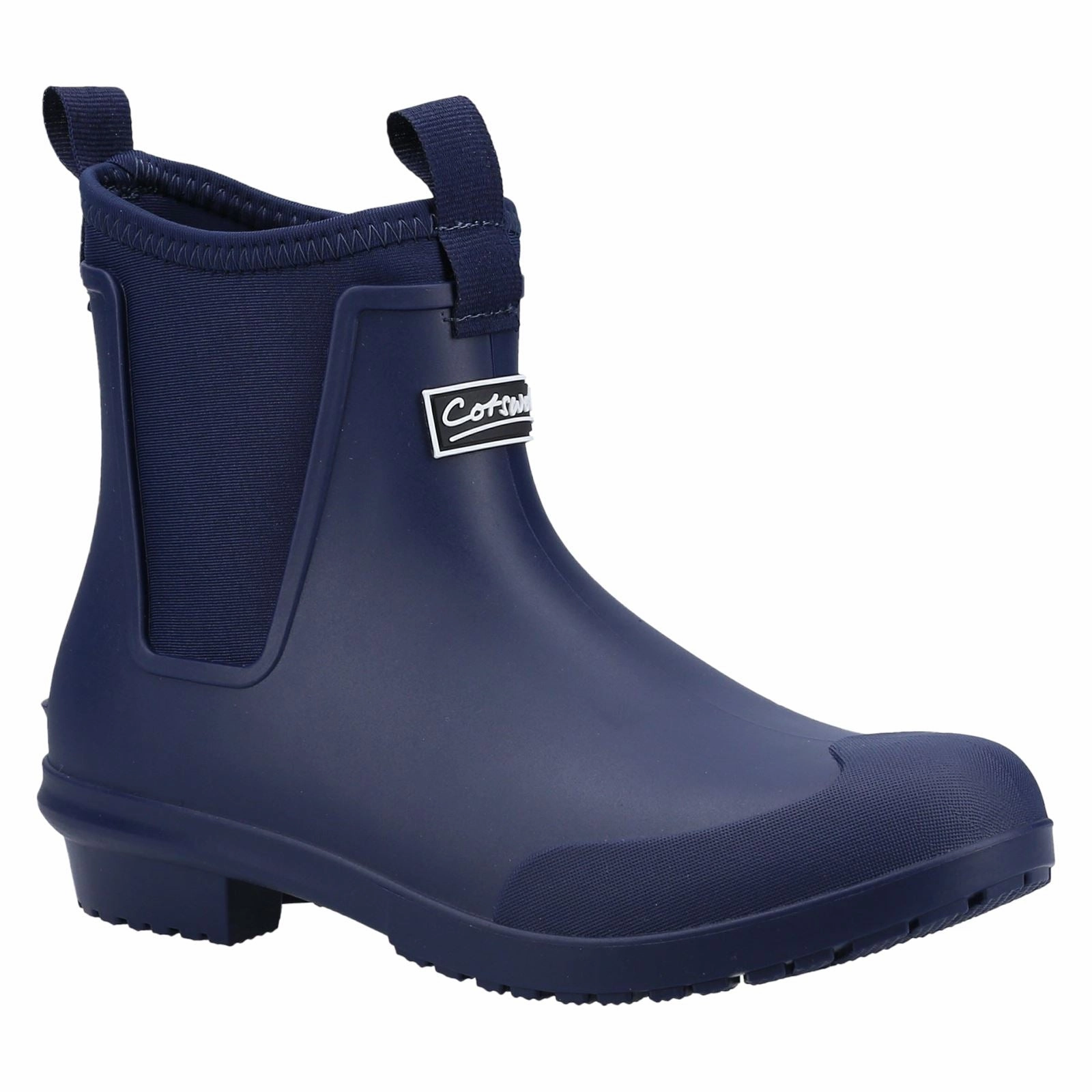 Cotswold Grosvenor Synthetic Navy Wellington Boots Quick Slip