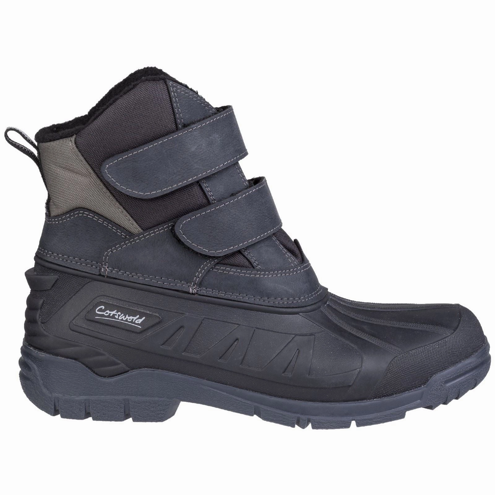 Cotswold Kempsford PVC Coated Fabric/Pes Textile Black Wellington Boots Weather Proof Step