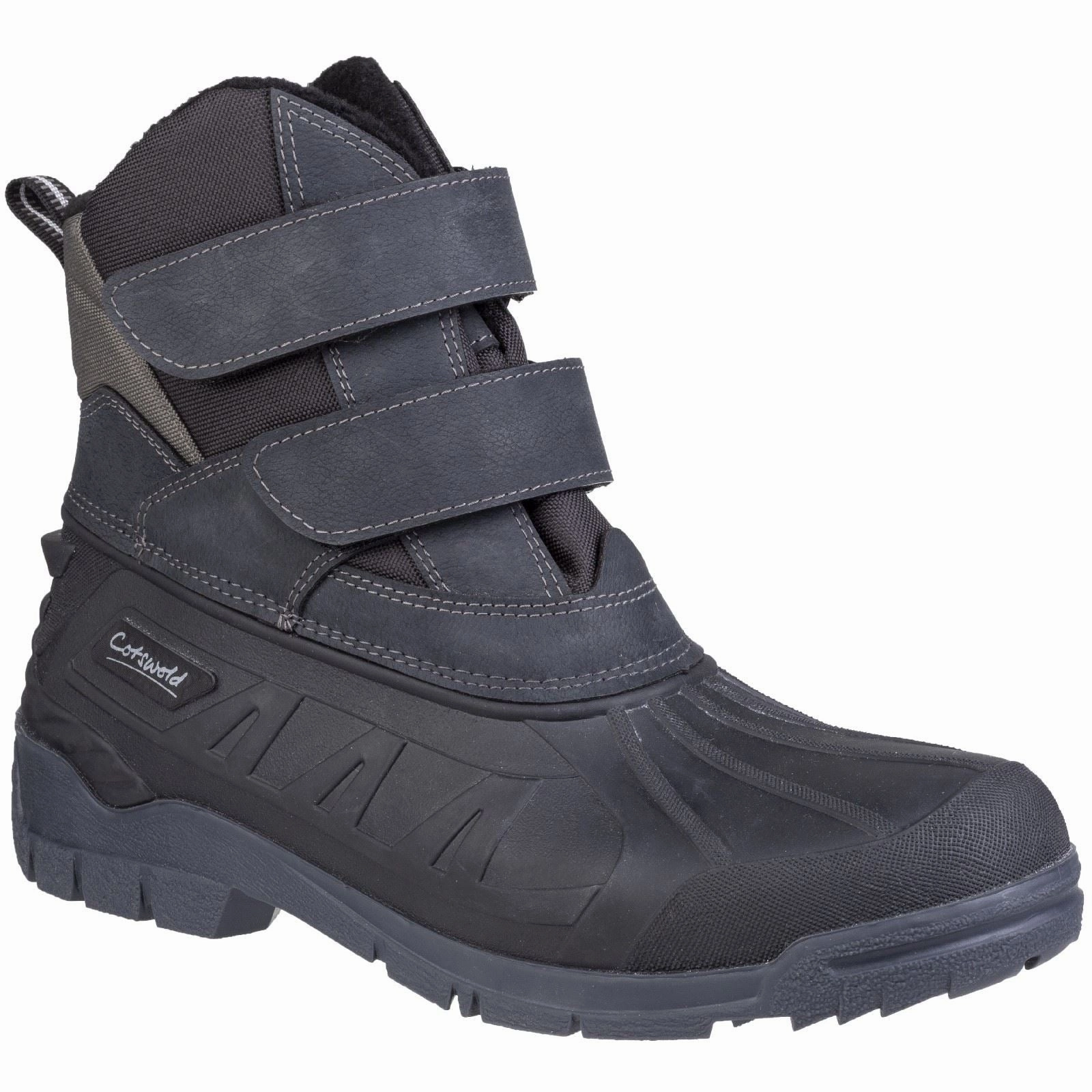 Chic Comfort Quick Walk Protection Cotswold Kempsford PVC Coated Fabric/Pes Textile Black Wellington Boots