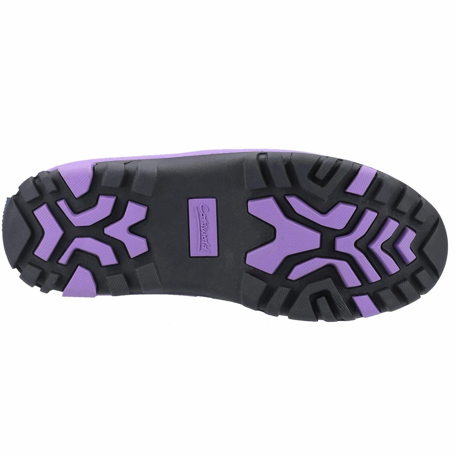 Cotswold Realm Rubber Blue/Purple Wellington Boots Weather Ready Step
