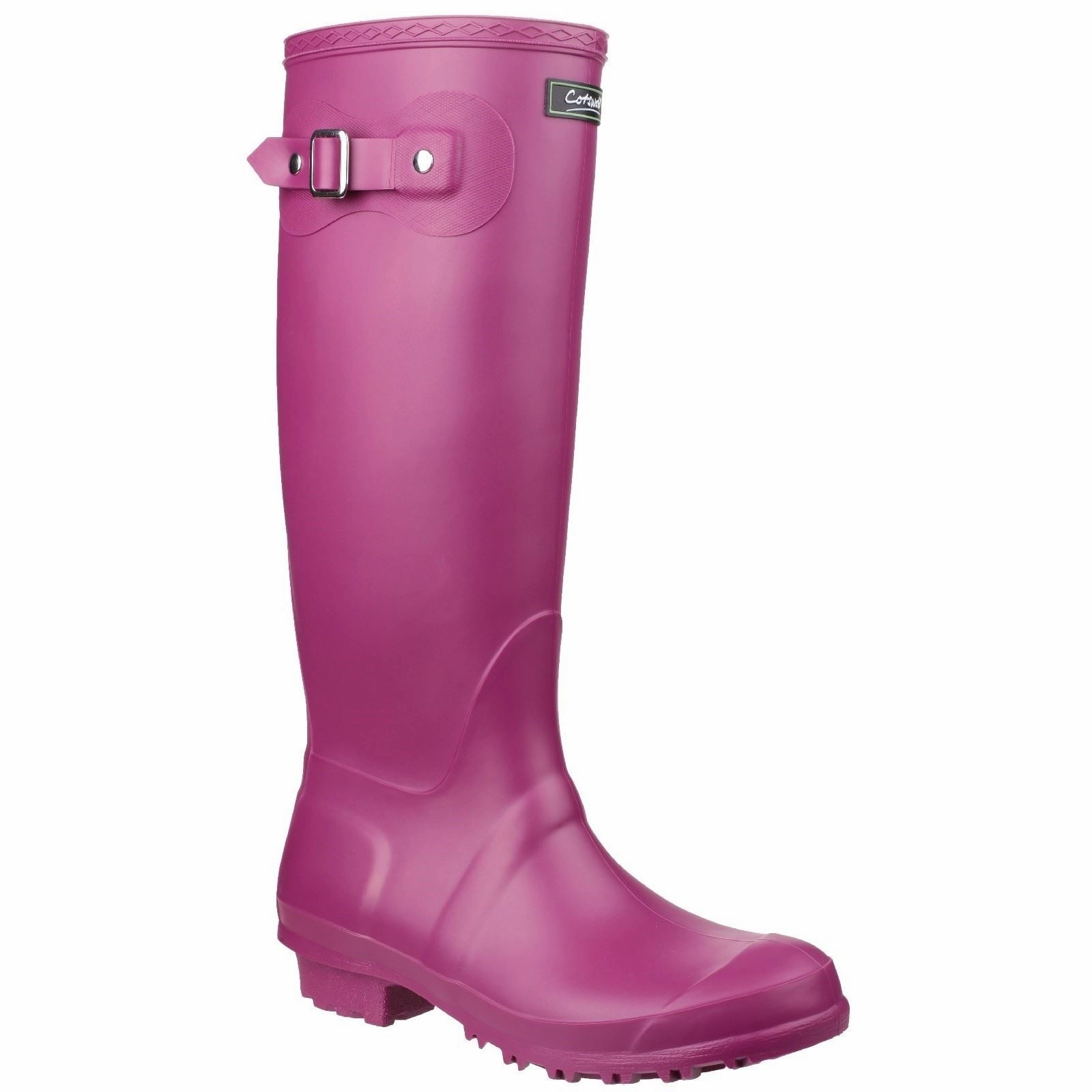 Cotswold Sandringham PVC Berry Wellington Boots Light Step Pro