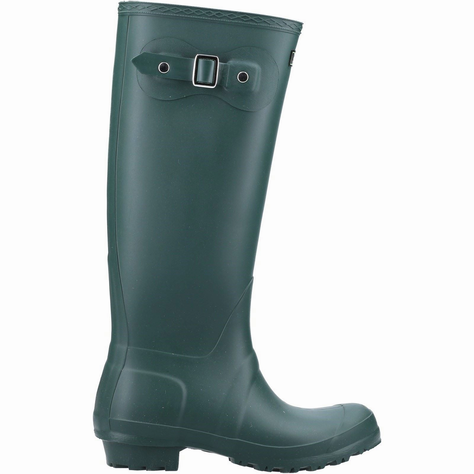 Cotswold Sandringham PVC Green Wellington Boots Mud Guard