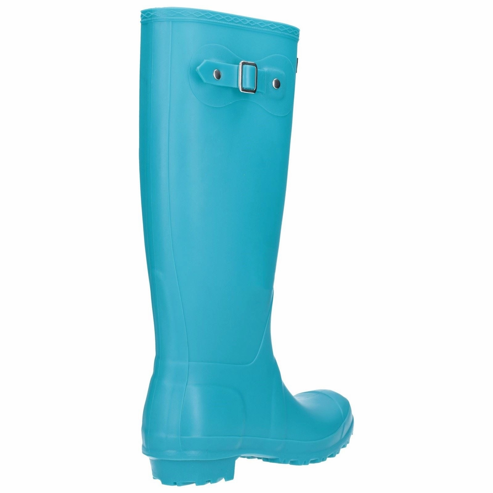 Cotswold Sandringham PVC Turquoise Wellington Boots Storm Trail