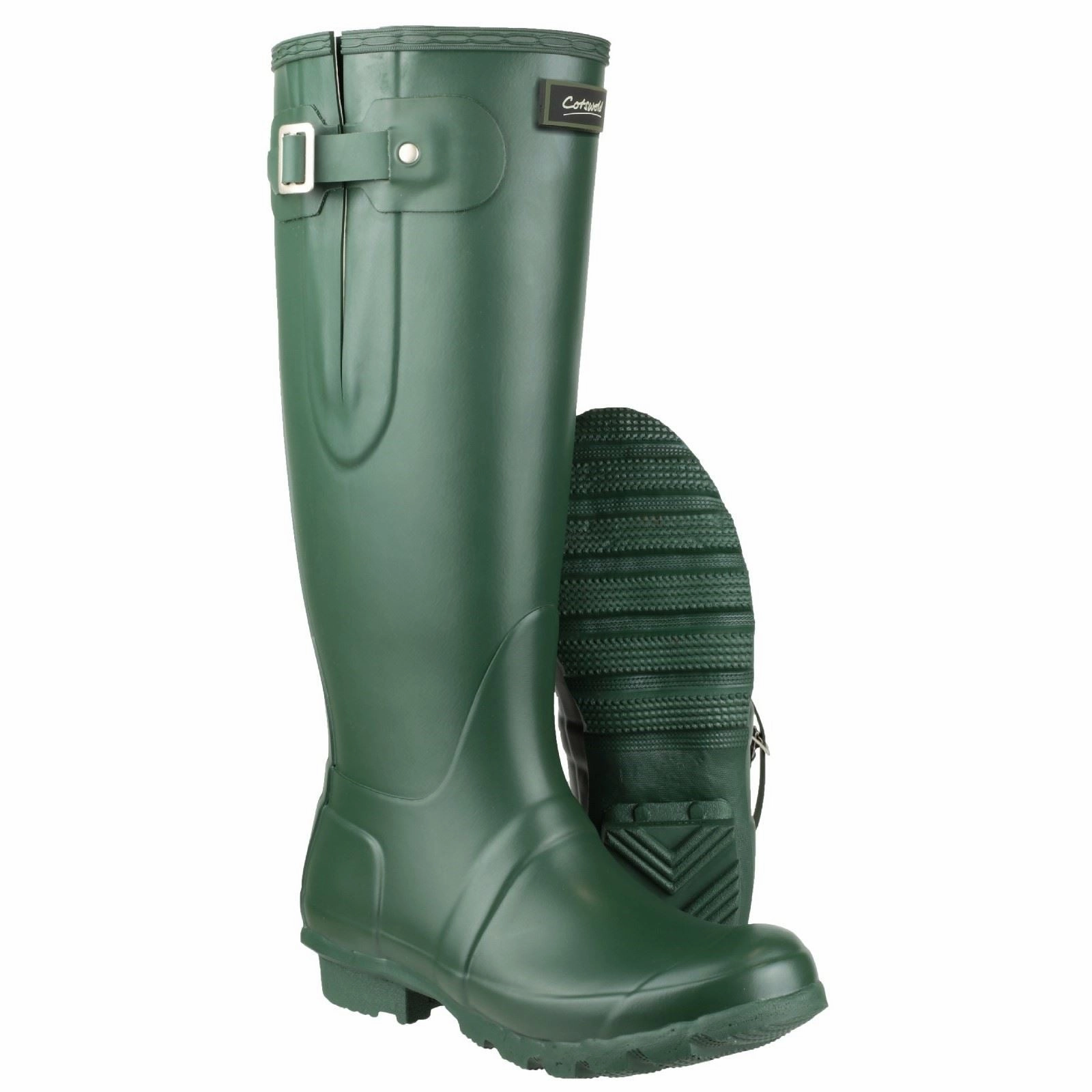 Cotswold Windsor Welly Rubber Green Wellington Boots Step Flex Max