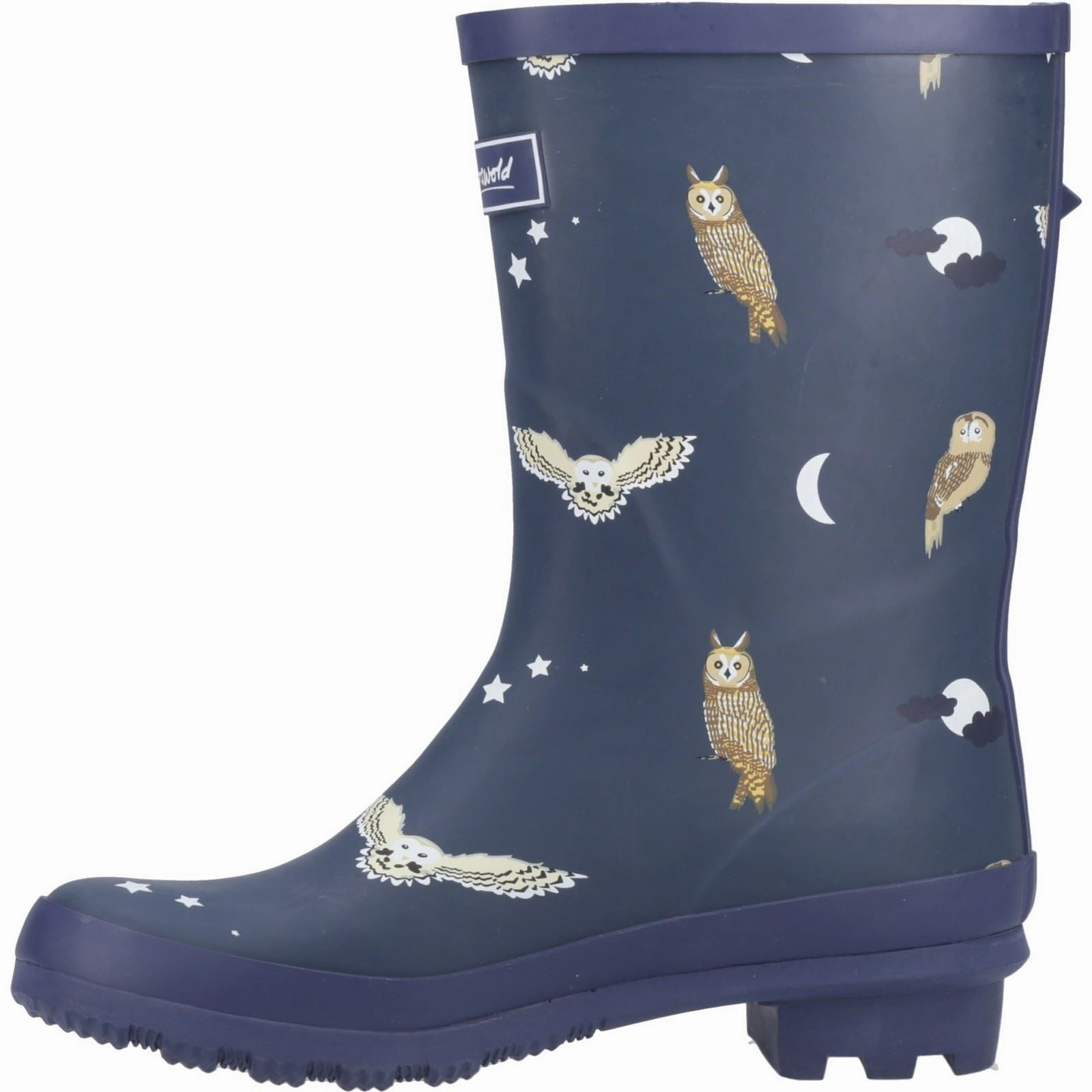 Cotswold Woodland Mid Rubber Women's Owls Wellington Boots Dry Step Walk