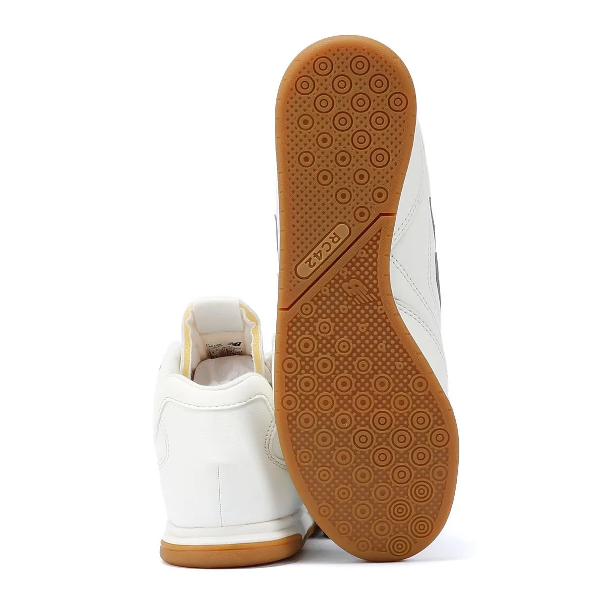 Cozy Fit New Balance RC42 Sea Salt / Silver Metallic Trainers