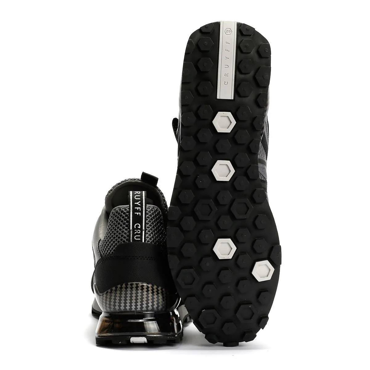 Cruyff Fearia Men's Mid Grey Trainers Agility Flow