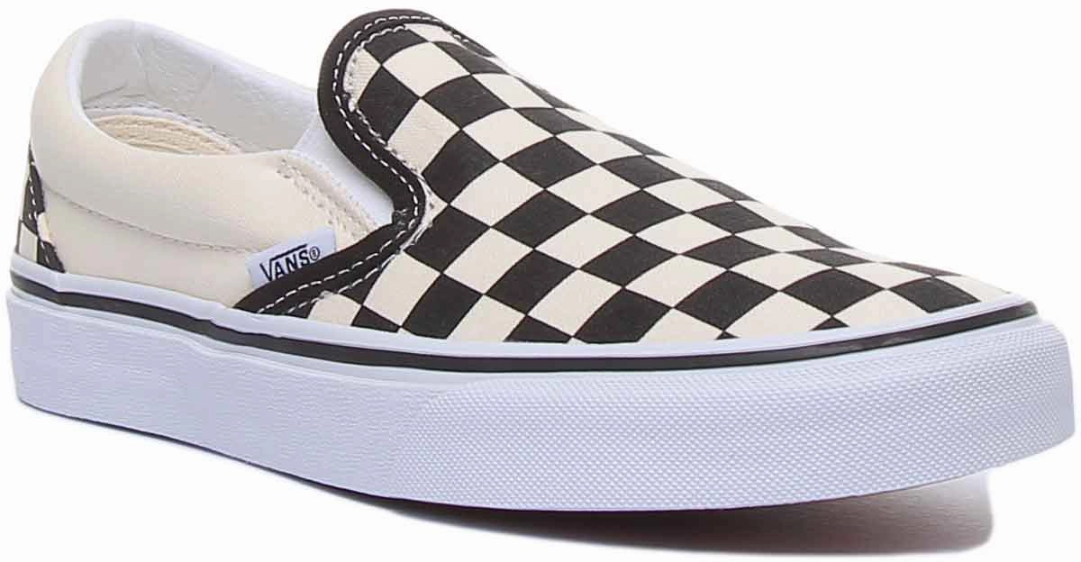 Nonstop Action Low weight design helps conserve training energy Vans Classic Slipon Chkbrd In Checkerboard For Women