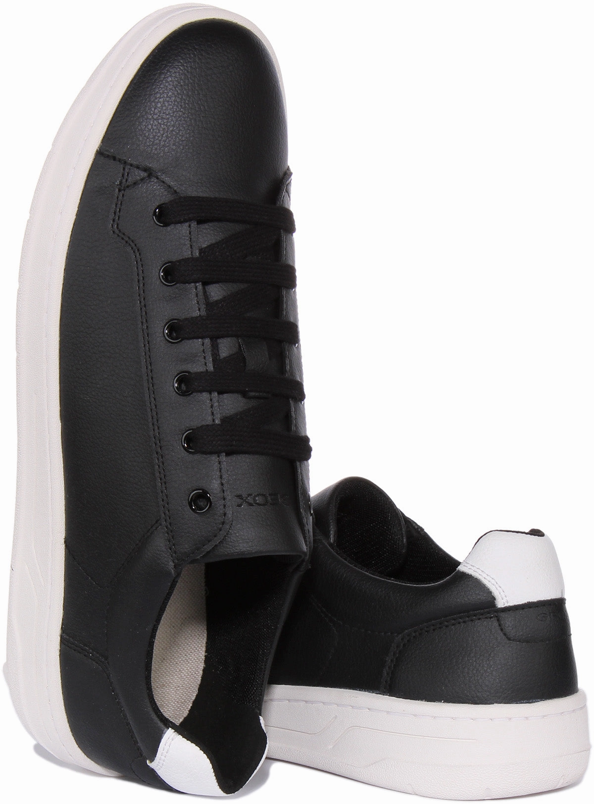 Cushion Fit Geox U Magnete G In Black White For Men