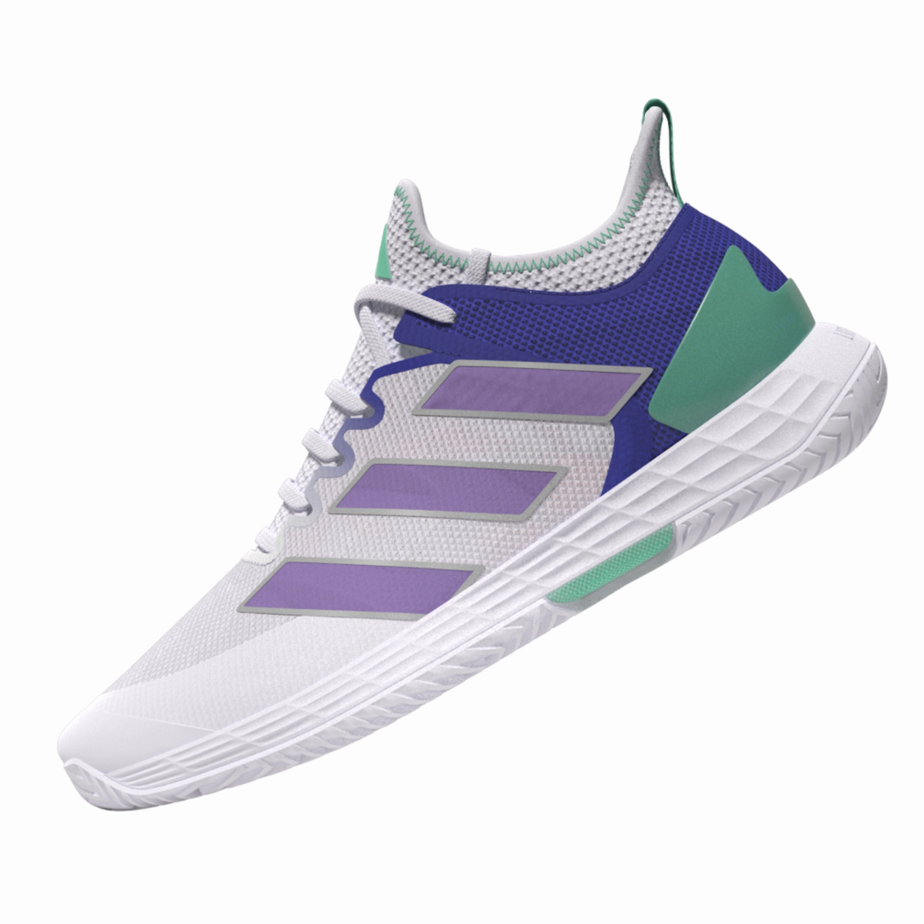 Cushion Midsole Adidas Performance Adizero Ubersonic 4 W LanzaT Tennis Shoes - Ftwr White