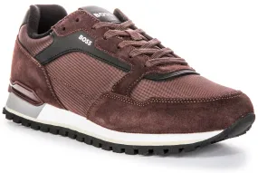 Energy Movement Elegant Boss Parkour L Runner In Brown For Men
