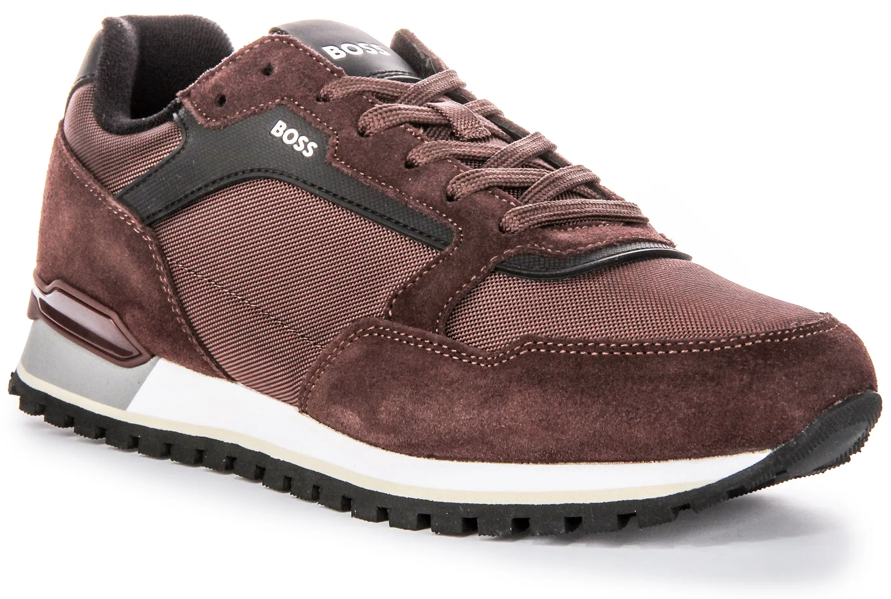 Energy Movement Elegant Boss Parkour L Runner In Brown For Men