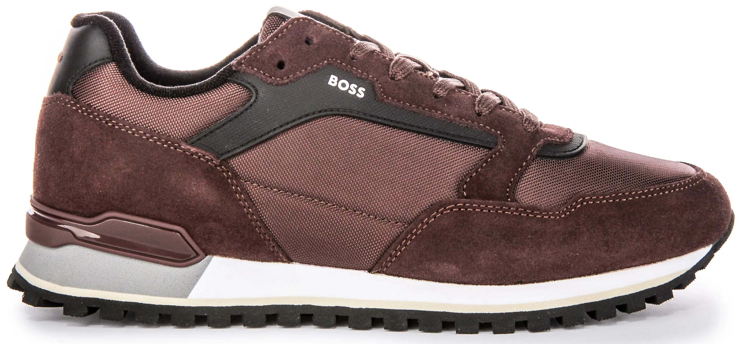 Cushioned Comfort Boss Parkour L Runner In Brown For Men