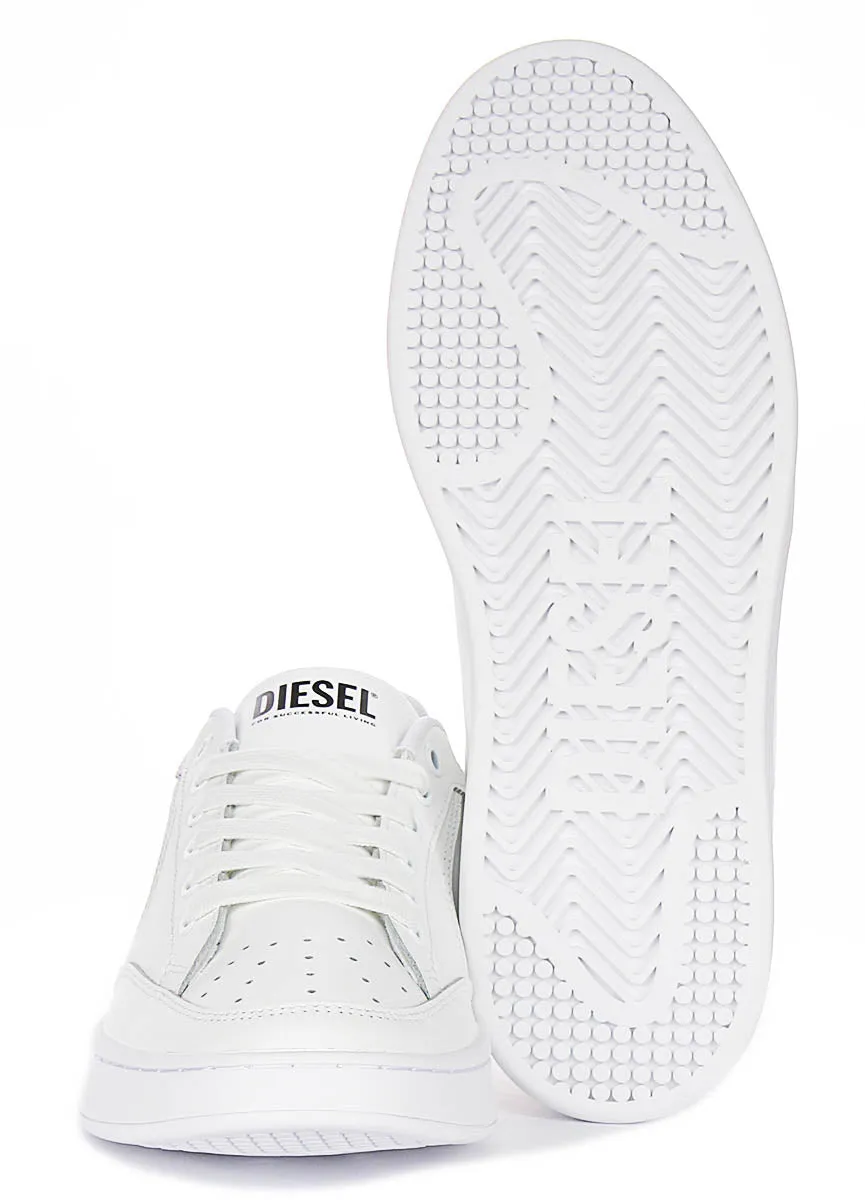 Cushioned Comfort Diesel Dakota Low In White Black For Men