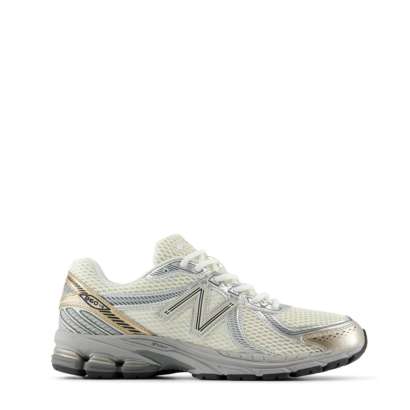 Street Flex Active Routine New Balance Womens 860v2 Sea Salt / Golde Metallic / Harbour Grey