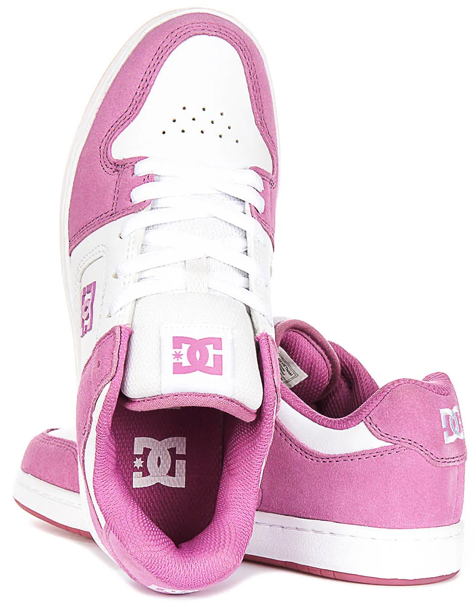Cushioned Insole Dc Shoes Manteca 4 In Lavender For Women