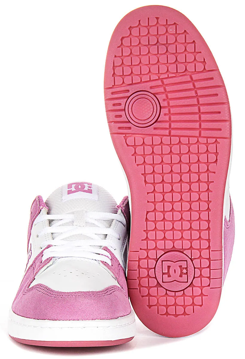 Cushioned Insole Dc Shoes Manteca 4 In Lavender For Women
