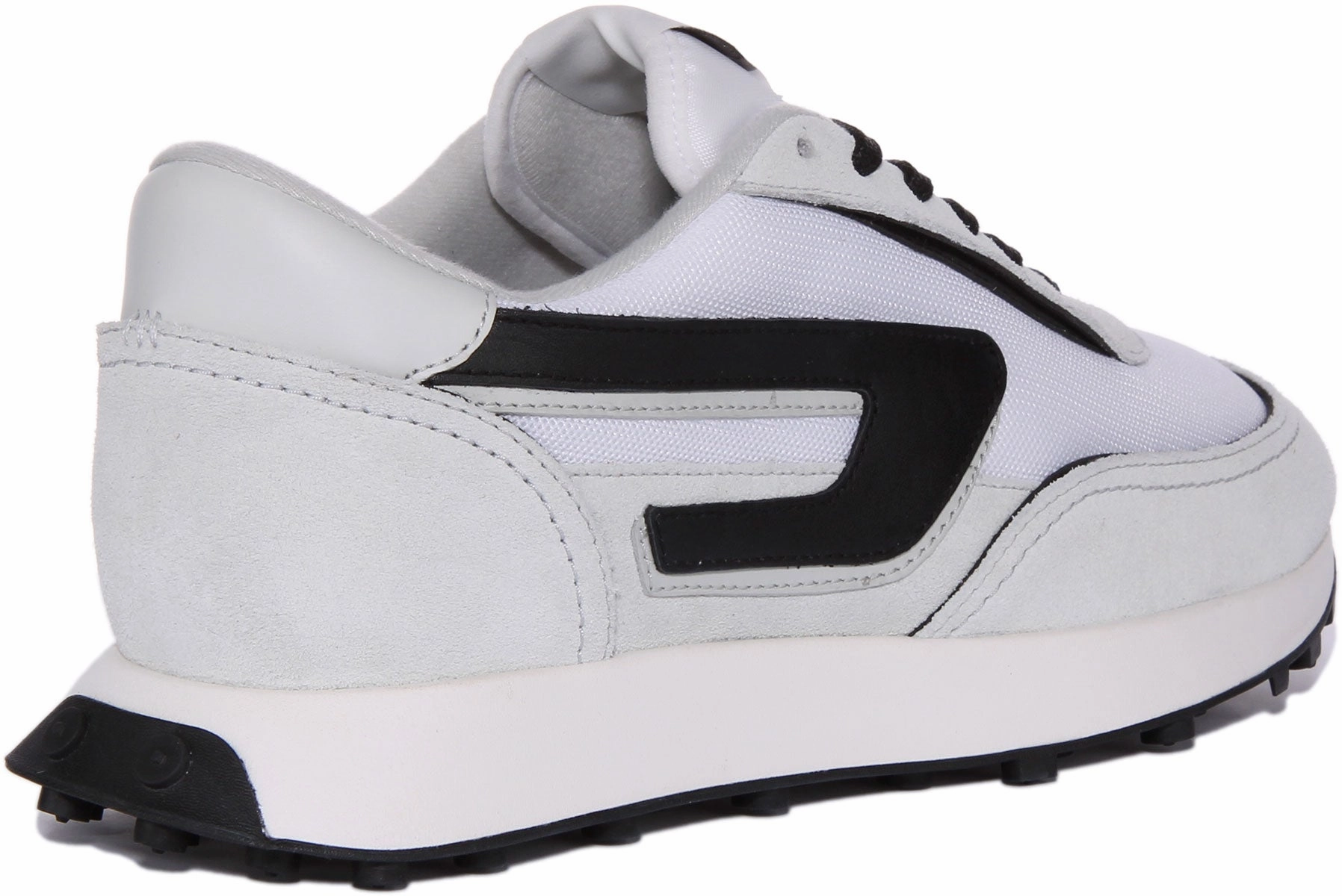 Cushioned Core Diesel S Racer Lc In White Black For Men