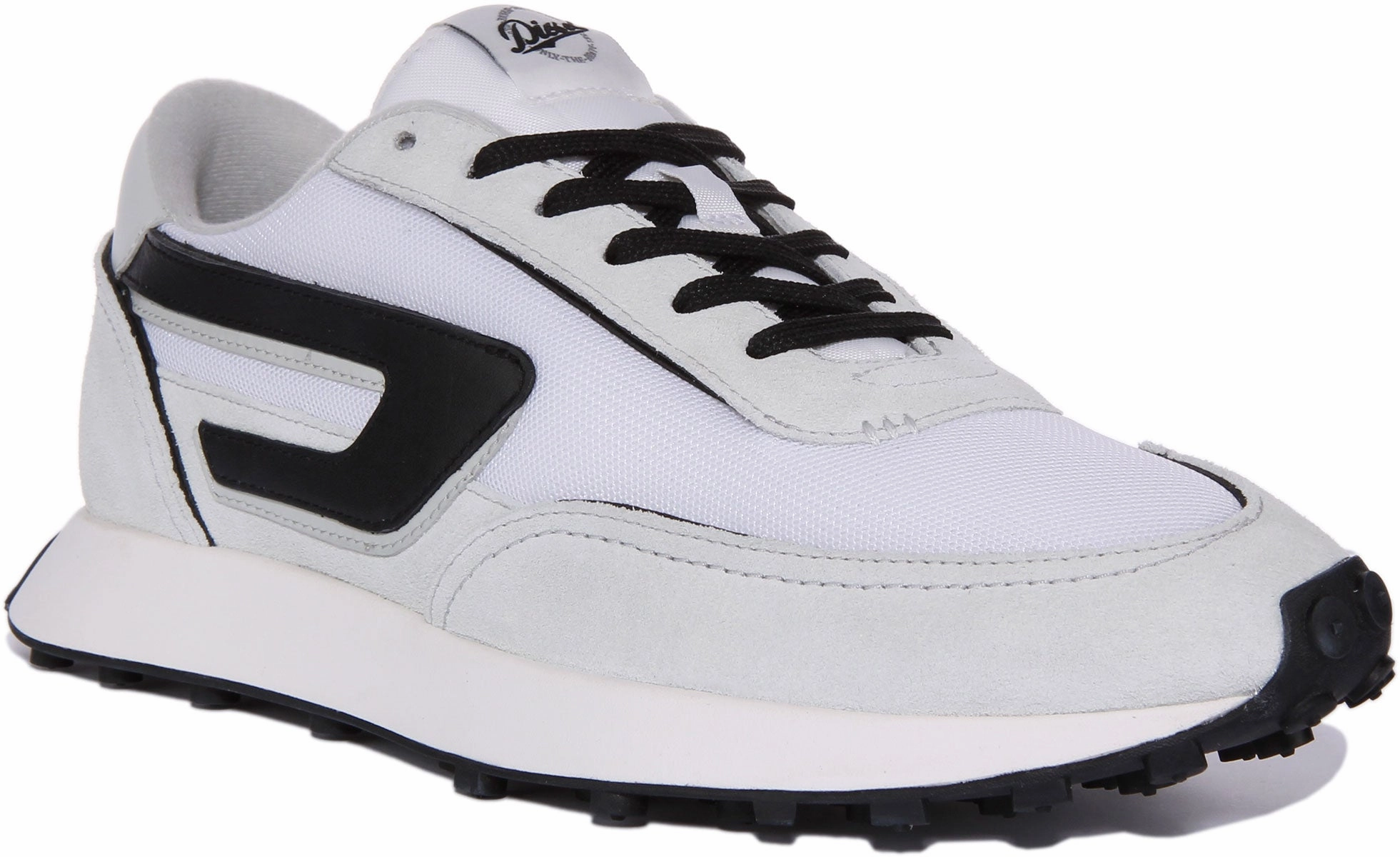 Diesel S Racer Lc In White Black For Men Speed Ready Rapid Move